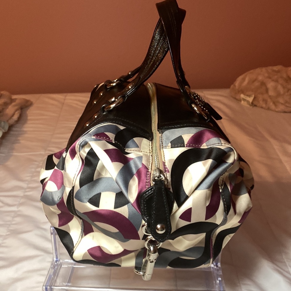 Coach Medium Size Bag Multiple Colorful C Through… - image 2